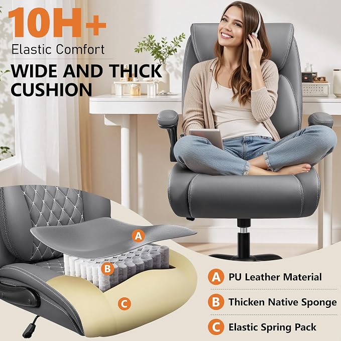 BESTFAIR Office Chair, Ergonomic Computer Desk Chairs - Image 7