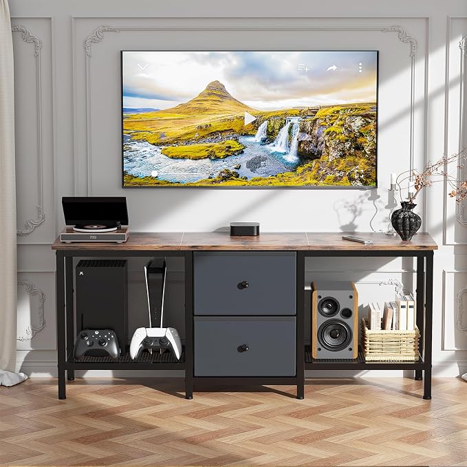 TV Stand Suitable for TVs up to 55 Inches, Entertainment Center - Image 5