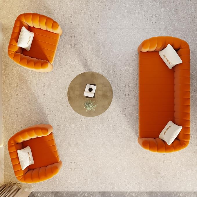 42" Velvet Sofa Chair for Living Room, Modern Single Sofa - Image 9