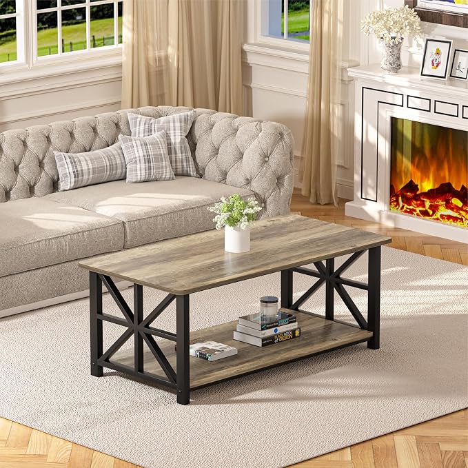 GreenForest Coffee Table for Living Room - Image 9