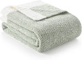 Snuggle Sac Heather Sage Green Blanket by SnuggleSac