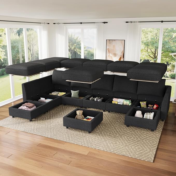 HONBAY Modular Sectional Sofa - Image 4
