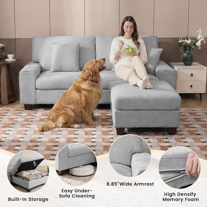 DOPEDIO L-Shaped Sectional Sofa - Image 3