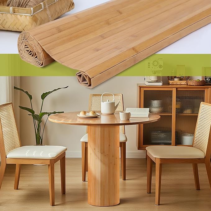 Natural Bamboo Wall Panel, Renewable Pole Wrap Bamboo Wainscoting Paneling - Image 6