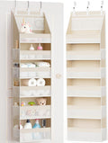 Criusia Over the Door Organizer, 6-Shelf Closet Hanging Storage by Criusia
