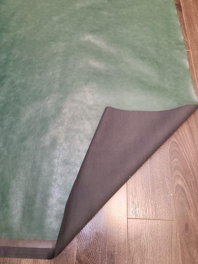 Soft Faux Vegan PU Nappa Leather Fabric by the Yard Synthetic Pleather 0.9 mm - Image 6