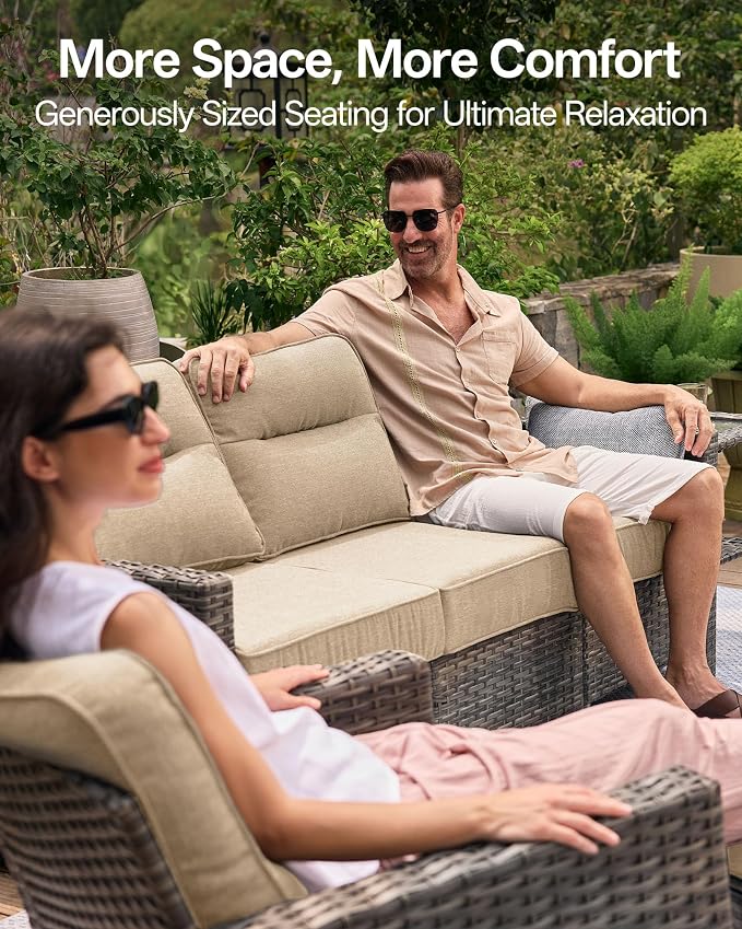 Luxury 3-Piece Patio Furniture Set - Image 4