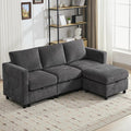 WUTUTUEE 83”Modular Convertible L Shaped Couch Set by WUTUTUEE