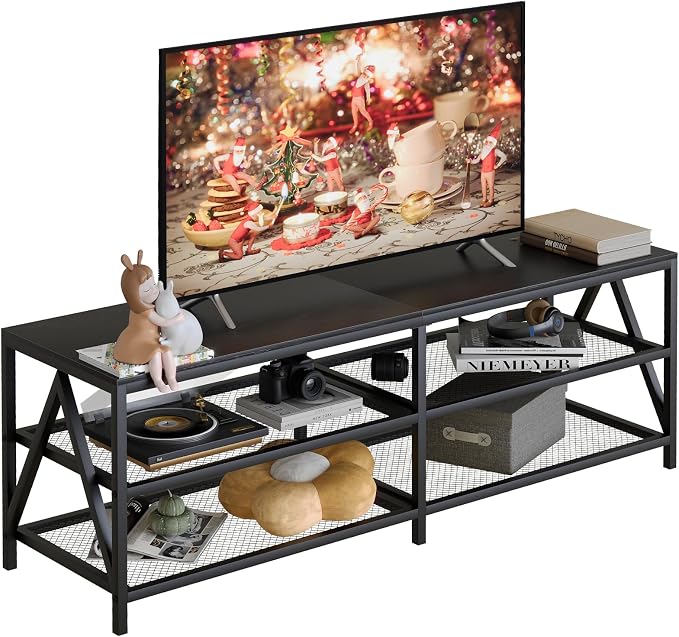 TV Stand for TVs up to 65 Inch, Entertainment Center for Living Room by Katrawu