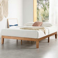 Mellow Naturalista Classic 12 Inch Solid Wood Platform Bed by MELLOW