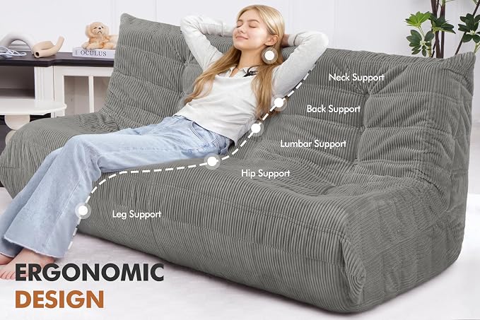 Bean Bag Chair, Giant Beanbag Chairs - Image 6
