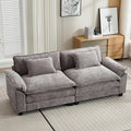 Oprisen 86" Modular Sectional Sofa, Comfy Cloud Couch Sectional Sofa by Oprisen