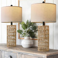 OYEARS 22.5" Boho Table Lamps Set of 2 by OYEARS