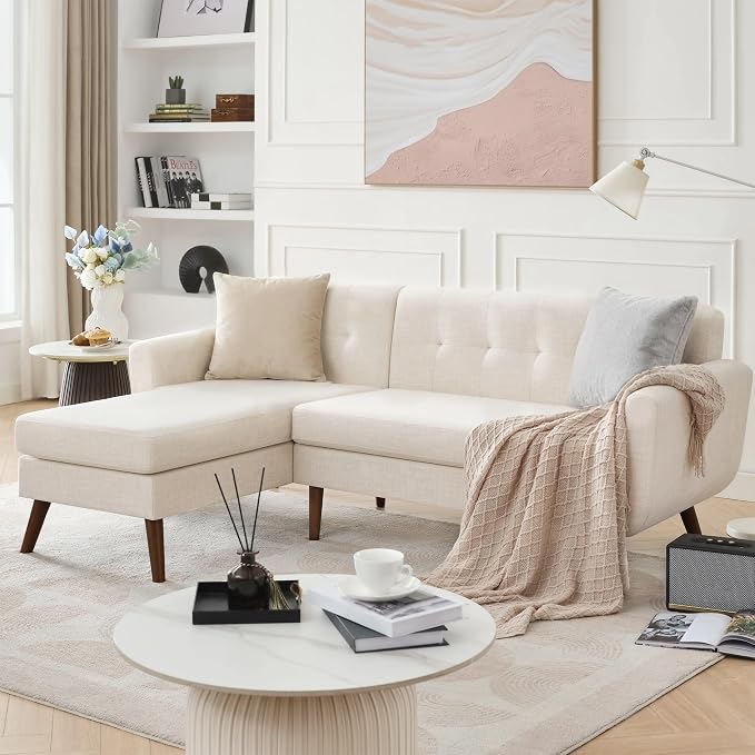 Kingfun L Shaped Couch, Sectional Couches, 3 Seater Sofas by KINGFUN-Anexcitingoption