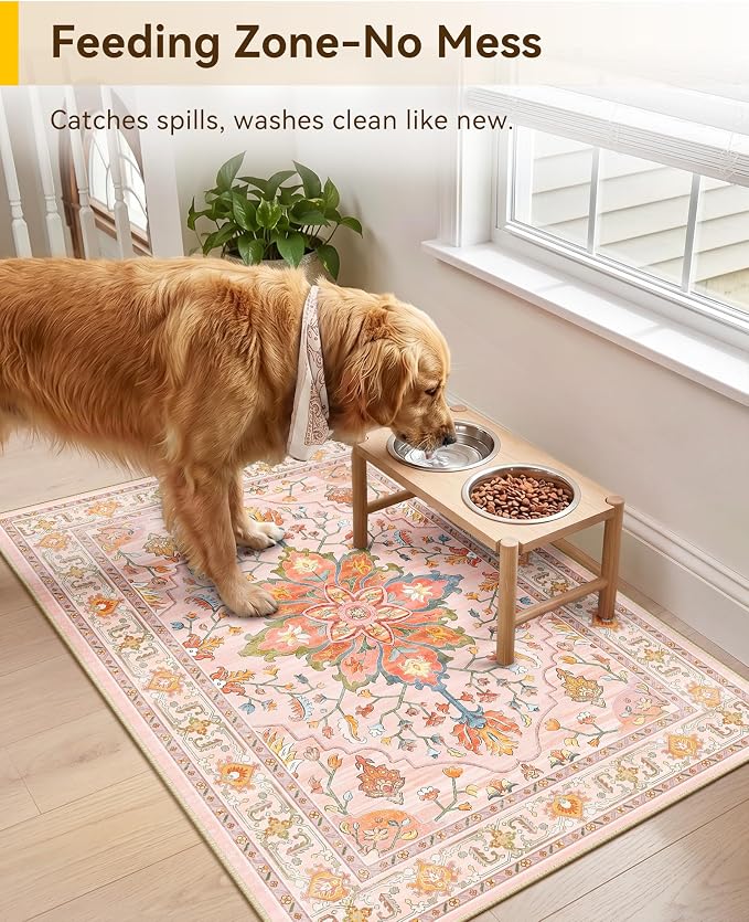 RELEANY Area Rugs 2'x3' Kitchen Rugs Entry Rug Small Rugs - Image 3