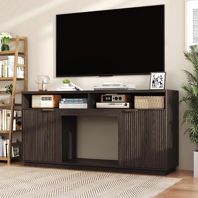 2-Piece Fluted Living Room Set Includes 31.5" Fluted Lift Top Coffee Table - Image 2