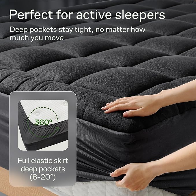 Niagara Sleep Solution Ultra Soft Twin Size Mattress Topper - Image 5