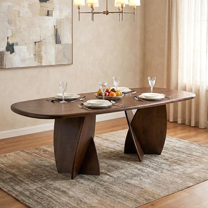 Furniture of America Nazaen XI Mid-Century Modern Solid Wood 82.6-inch Live by FurnitureofAmerica