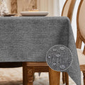BALCONY & FALCON Rectangle Tablecloth Washable Wrinkle Resistant and Water by BALCONYFALCON