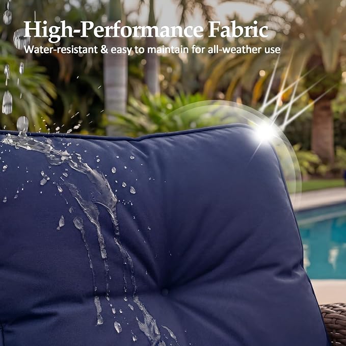 UPHA 8 Pieces Patio Furniture Set - Image 7