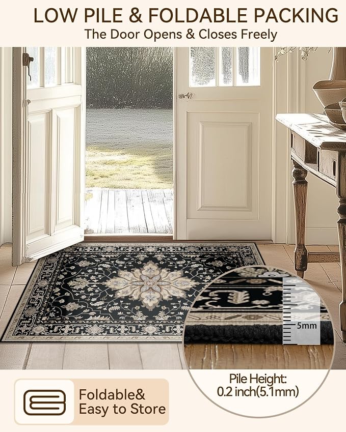 Area Rugs 2'x10' Runner Rug Non Slip Washable - Image 7