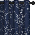 Deconovo Navy Blue Blackout Curtains, Living Room Curtain, Thermal Insulated by Deconovo