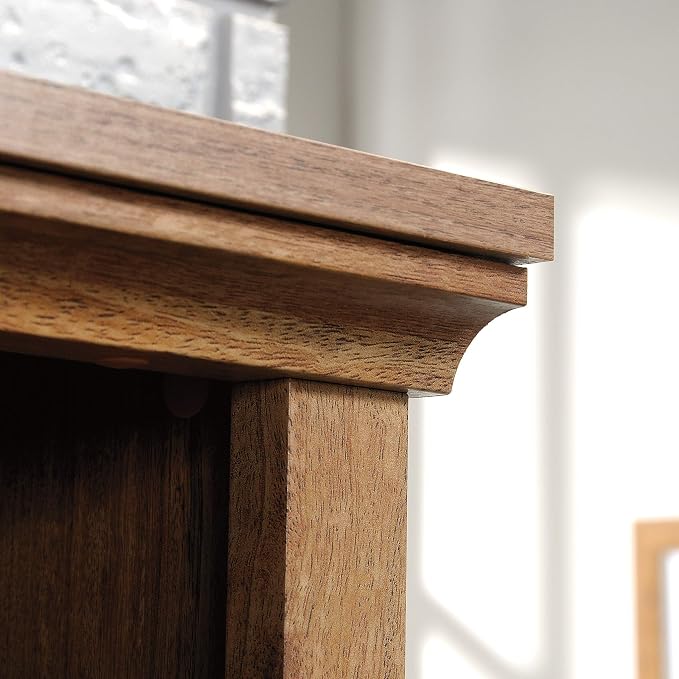 Sauder 5 Tier Book Shelf Wooden Bookcase Multipurpose Bookshelf - Image 5