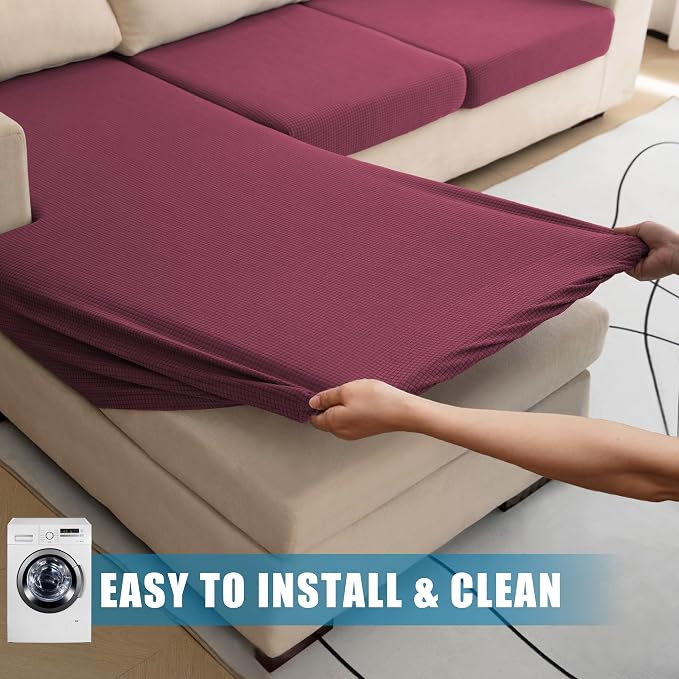 Water Repellent L Shaped Couch Covers - Image 6