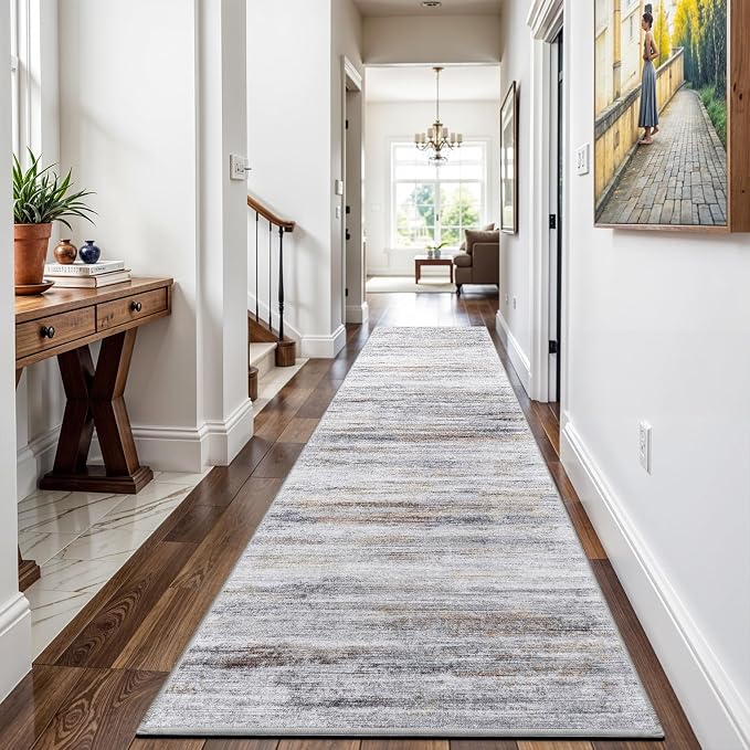 3x12 Washable Hallway Runner Rug: Extra Long Runners by WIEVEDENS