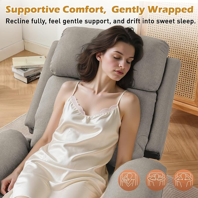 Korser Recliner Chair, Living Room Chairs - Image 8