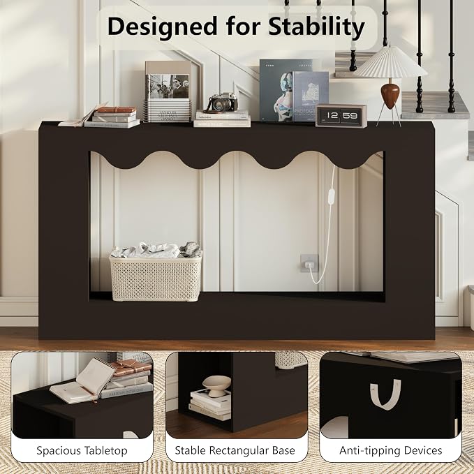 63-Inch Smart Console Table - Image 4