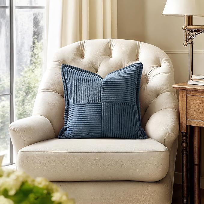 MIULEE Decorative Euro Sham Throw Pillow Covers - Image 4