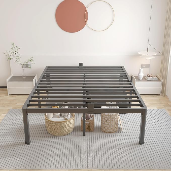 ROIL 12 inch Metal Queen Bed Frame - Image 9
