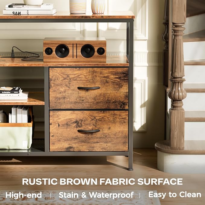 Huuger 47 Inch TV Stand Dresser - Image 6