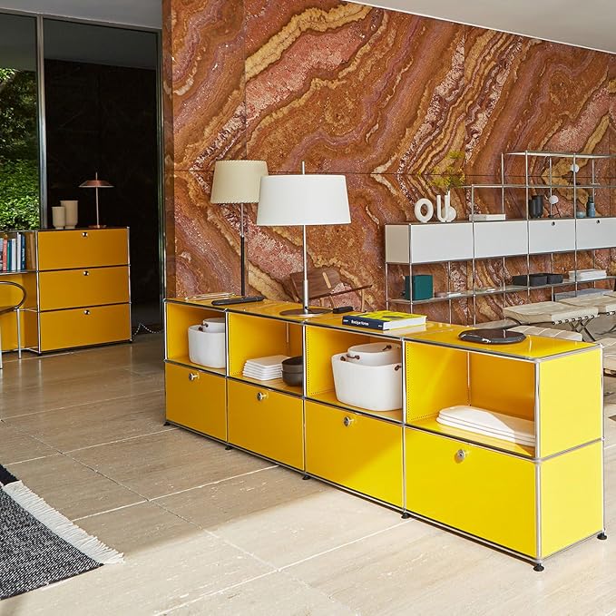 Modern Storage Cabinet Sideboard Versatile Free-Standing Organizer Cabinets - Image 8
