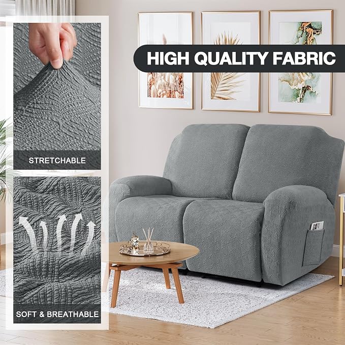 Timeles Recliner Covers Recliner Loveseat Covers Reclining Couch Covers Sofa - Image 2