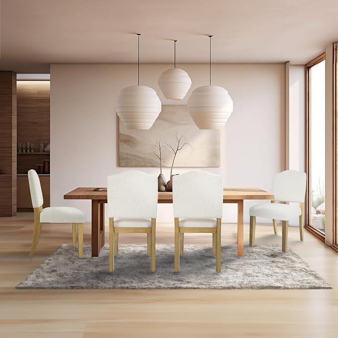 HomePop Open Back Upholstered Dining Chair - Image 2