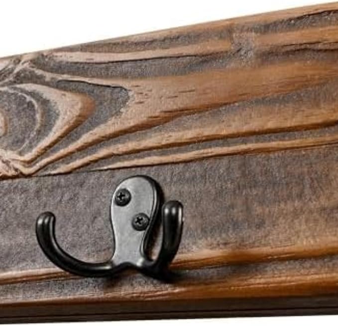 Alaterre Furniture Pomona Entryway Coat Hook – Modern Rustic 48-Inch Wall - Image 7