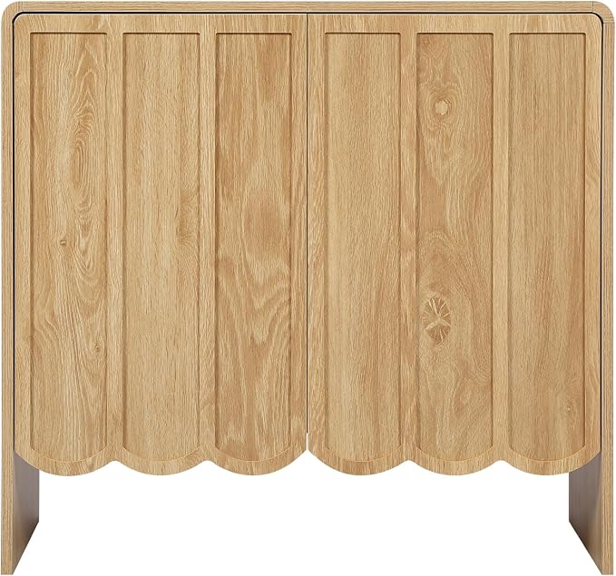 ORRD Sideboard Buffet Cabinet Set of 2, Accent Storage Cabinet - Image 8