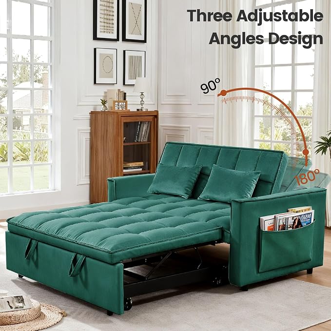 Convertible Sofa Bed, Pull Out Couch - Image 5