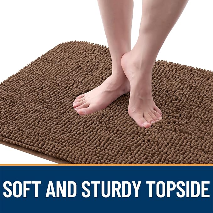 OLANLY Dog Door Mat for Muddy Paws 40x24, Absorbs Moisture and Dirt, Absorbent - Image 4