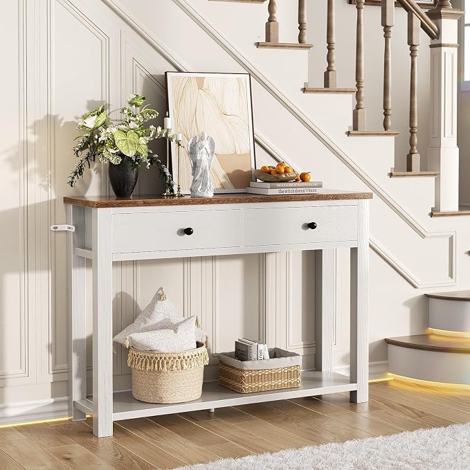 Homieasy Farmhouse Console Table - Image 6