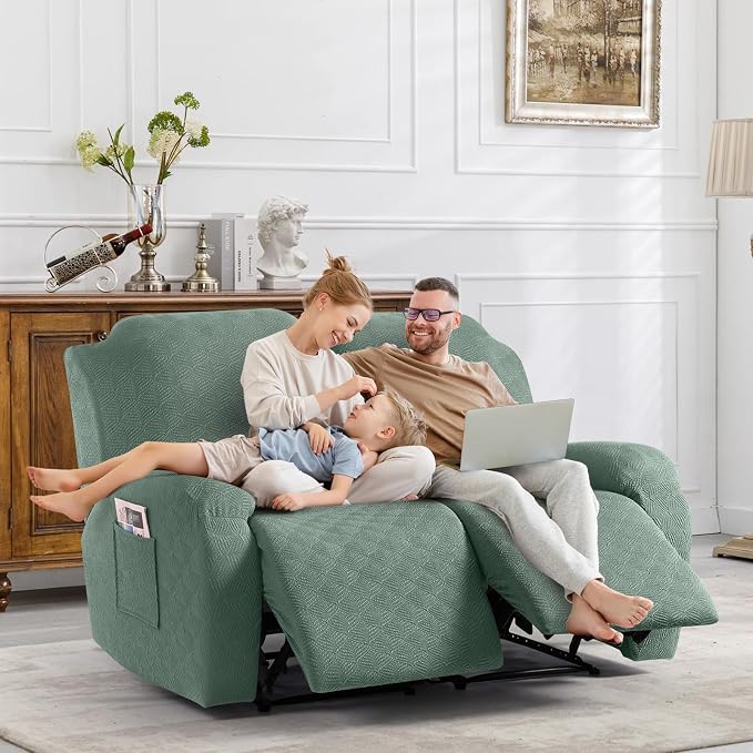 Timeles Recliner Covers Recliner Loveseat Covers Reclining Couch Covers Sofa - Image 7