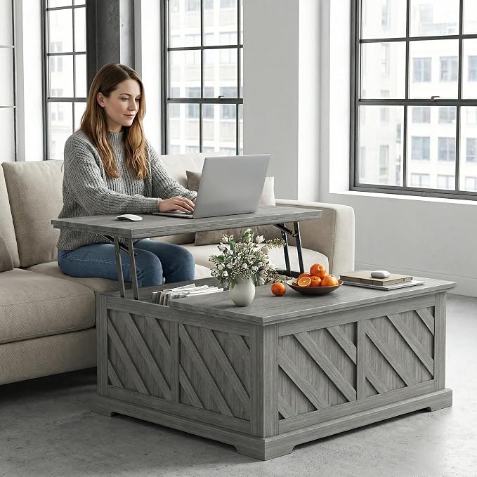 Amada Lift Top Coffee Table - Image 9