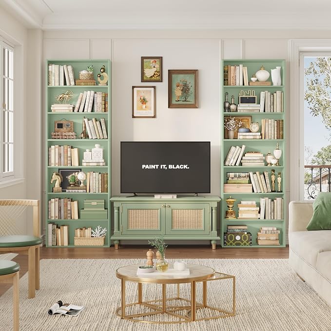 FACBOTALL 82" Tall Bookshelf, 7-Tier Open Shelves Bookcase, Freestanding - Image 4