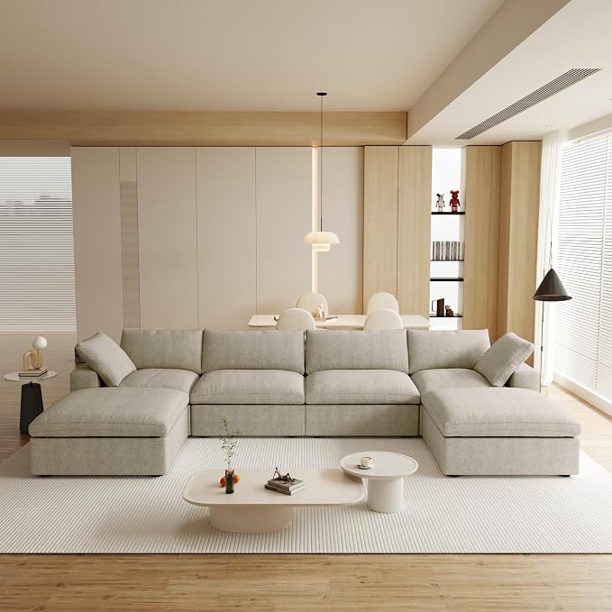 JACH U-Shaped Cloud Sectional Couch by JACH