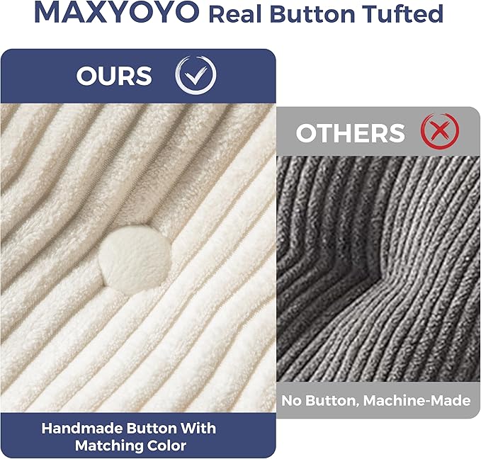 MAXYOYO Folding Sofa Bed, Convertible Sleeper Chair - Image 4
