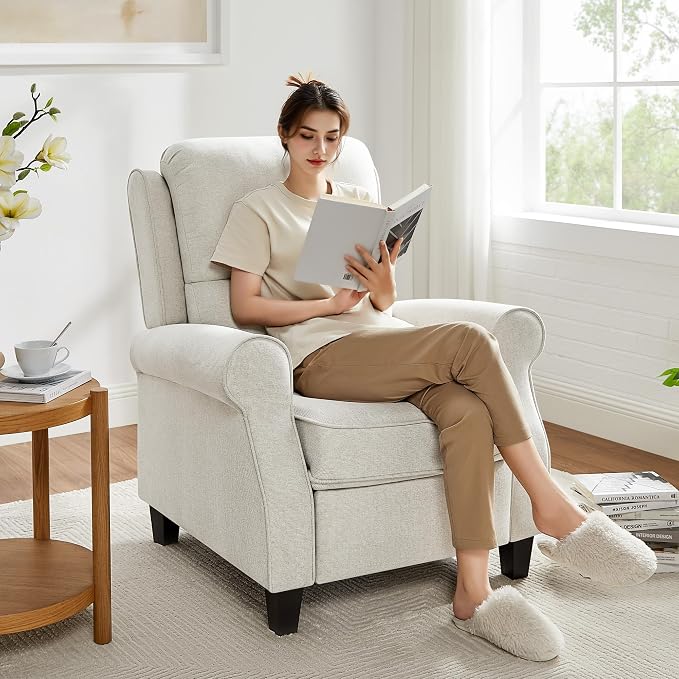 Recliner Chair for Living Room, Modern Reclining Sofa Home Theater Seating - Image 3