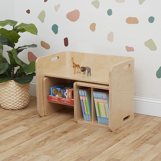 ECR4Kids Premium Bentwood Multipurpose Table and Chair Set, Kids Furniture - Image 10
