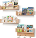 BOMID Wall Bookshelves, Nursery Shelves, Floating Book Shelves by Unknown